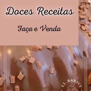 Imagem de capa para o Ebook Doces Receitas - Faça e Venda!