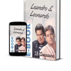 Imagem de capa para o Ebook E-book da dupla Leandro & Leonardo (Cifrado Em Graus)