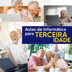 Imagem de capa para o Serviço online Aula Particular de Informática para 3ª Idade - do básico ao avançado