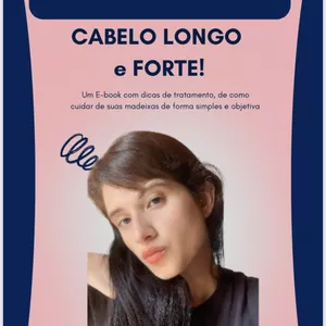 Imagem de capa para o Ebook Guia para um cabelo grande e saudável 