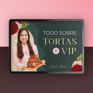 Imagen de portada para Curso online Todo sobre Tortas VIP con Juliana Postres