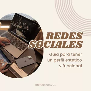Imagen de portada para Ebook Redes Sociales| Guia para tener un perfil estético y funcional