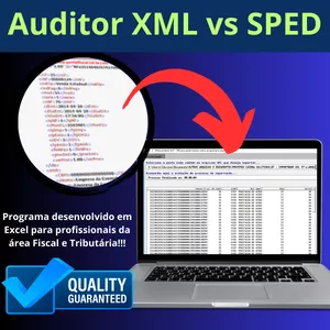 Imagem de capa para o Curso online Programa Auditor XML vs SPED FISCAL