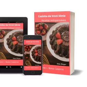 Imagem principal do produto Cozinha da Vovó Sônia - Volume I  Bolos Caseiros