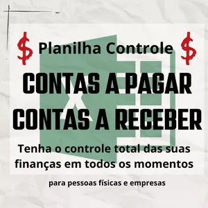 Imagem do curso Planilha Controle de Contas a Pagar e Contas a Receber