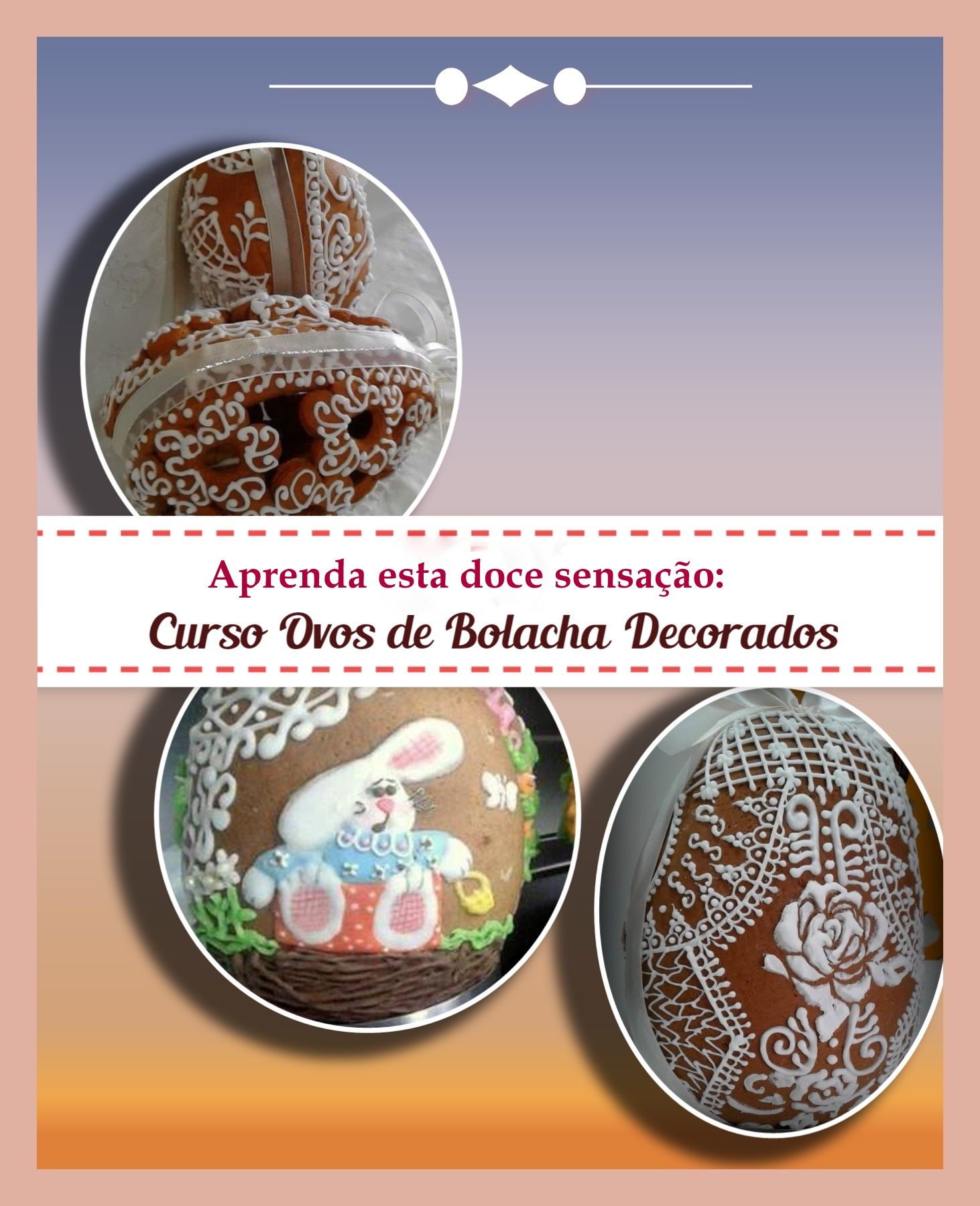 Imagem de CURSO OVOS DE BOLACHA DECORADOS criado por Debisco Cookies na hotmart