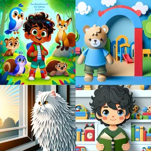 Cover image for Ebook These 4 books are truly delightful to read, transporting children to magical worlds full of adventures!