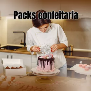 Imagem de capa para o Ebook PACK CANVA ARTES PARA CONFEITARIA