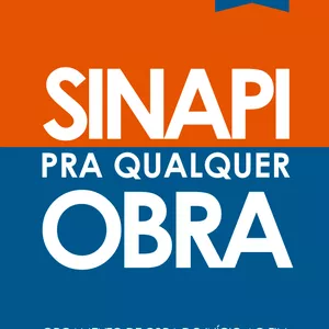 Imagem de capa para o Ebook  SINAPI para qualquer obra