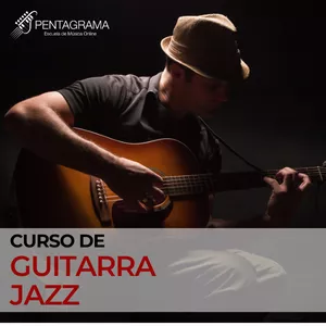 Imagen de portada para Curso online Curso de Guitarra Jazz