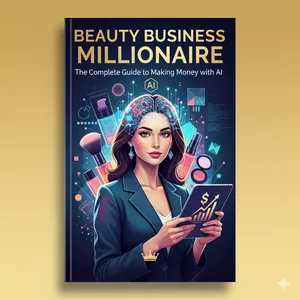 Cover image for Ebook Beauty Business Millionaire: The Complete Guide to Making Money with AI