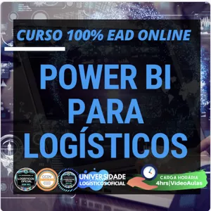 Imagem de capa para o Curso online Power BI para Logísticos 