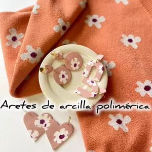 Imagen de portada para Curso online Aretes de Arcilla Polimérica