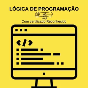 Imagem de capa para o Curso online Lógica de Programação