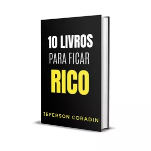 Imagem de capa para o Ebook 10 LIVROS PARA FICAR RICO