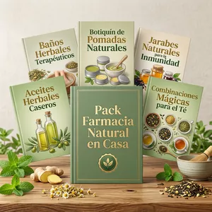 Imagen de portada para Ebook PACK FARMACIA NATURAL EN CASA