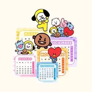 Imagen de portada para Ebook Calendario BT21 2026 (PDF)