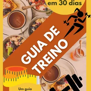 Imagem de capa para o Ebook Treino e dieta até -10kg em 30 dias.