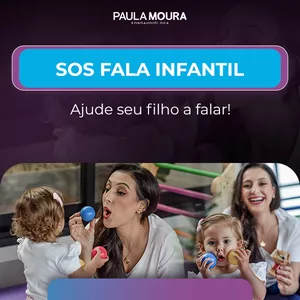 Imagem do curso SOS Fala Infantil - Programa de Estimulação da Fala para Pais de Crianças de 0 a 3 anos