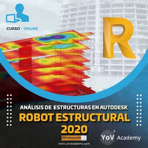 Imagem principal do produto CURSO ANÁLISIS DE ESTRUCTURAS EN AUTODESK ROBOT ESTRUCTURAL 2020