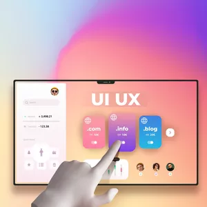 Imagem de capa para o Ebook UI/UX: Domine a arte de projetar sites e aplicativos