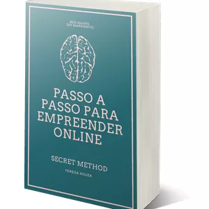 Imagem de capa para o Ebook Passo a Passo Para Empreender Online - Secret Method