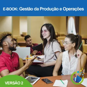 Imagem de capa para o Ebook Gestão da Produção e Operações