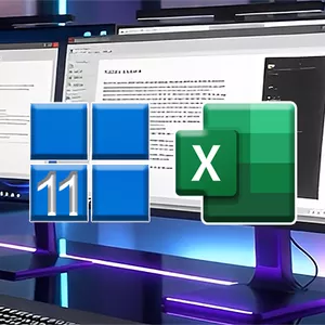 Imagem de capa para o Curso online Excel + Windows 11