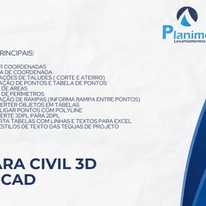 Imagem de capa para o Ebook Combo de Lisps para AutoCAD e Civil3D