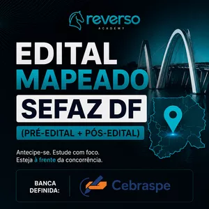Imagem do curso EDITAL MAPEADO SEFAZ DF (PRÉ + PÓS-EDITAL)