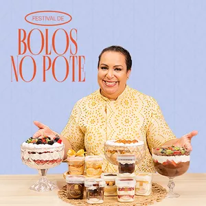 Imagem de capa para o Curso online Bolos no Pote com Chef Ana Costa