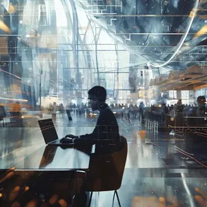 Imagem de capa para o Curso online Líderes do Futuro com IA