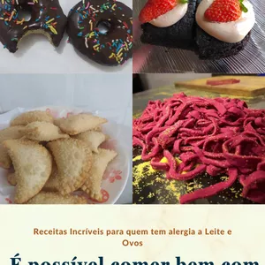 Imagem de capa para o Ebook É possível comer bem com APLV e alergia a ovo.