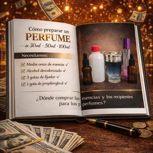 Imagen de portada para Ebook Perfumes Réplica Triple A: Método Paso a Paso (Ebook)