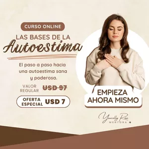 Imagen de portada para Curso online CURSO LAS BASES DE LA AUTOESTIMA