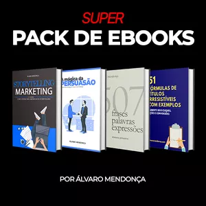 Imagem de capa para o Ebook COMBO 4 EBOOKS MARKETING PERSUASIVO