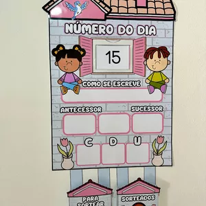 Imagem de capa para o Ebook Cartaz Número do Dia