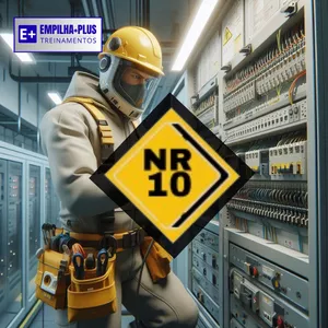 Imagem de capa para o Curso online NR-10 – Segurança em Instalações e Serviços com Eletricidade