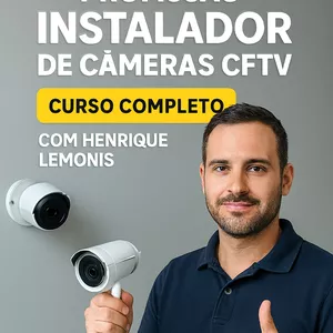 Imagem de Profissão Instalador de Câmeras CFTV – Curso Completo com Henrique Lemonis criado por MAICON TAVARES na hotmart