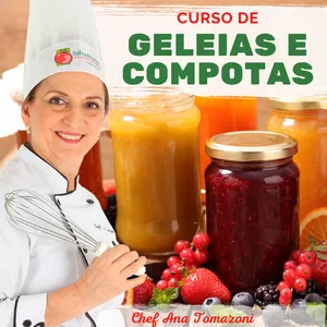 Imagem de Curso de Geleias e Compotas *(Curso de Férias) criado por Sabor & Saber Gastronomia na hotmart