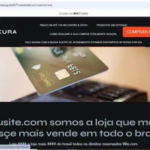 Imagem de capa para o Curso online Configuro websites para empresas de compras e outros.