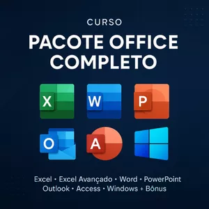 Imagem de capa para o Curso online Curso Pacote Office Completo