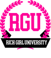 RICH GIRL UNIVERSITY logo