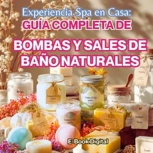 Imagen de portada para Ebook Bombas y Sales de Baño Artesanales 🛁 | ✨ Experiencia Spa en Casa