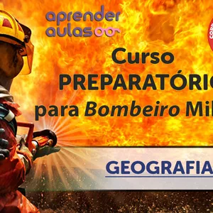 Imagem de capa para o Curso online Curso preparatório para Bombeiro Militar - Geografia