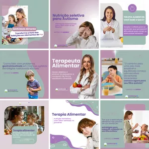 Imagem de capa para o Curso online Pack Terapia Alimentar Infantil para Autistas