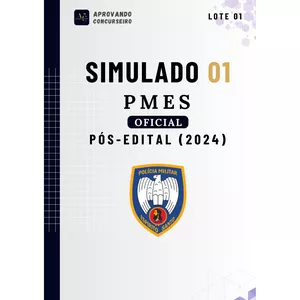 07 Simulados CFO PMES - (Pós edital 2024) por Aprovando concurseiro