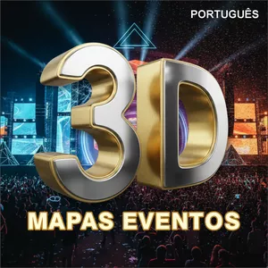 Imagem de capa para o Curso online 3D Mapas Eventos 3.0 (PT)