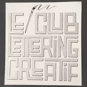 Image de couverture pour le Cours en ligne Club Lettering Créatif