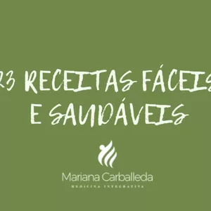 Imagem de capa para o Ebook 23 receitas fáceis para SECAR e ser saudável